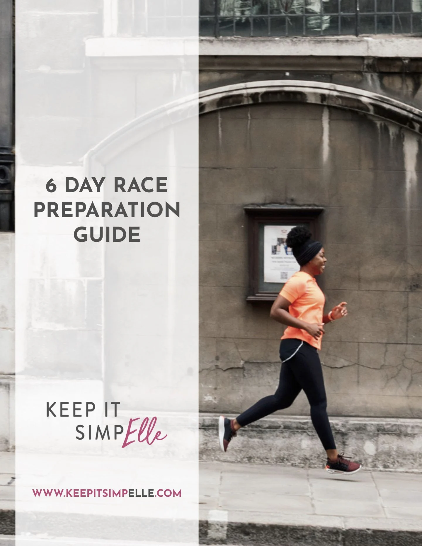See the cover - get your free race day prep guide here