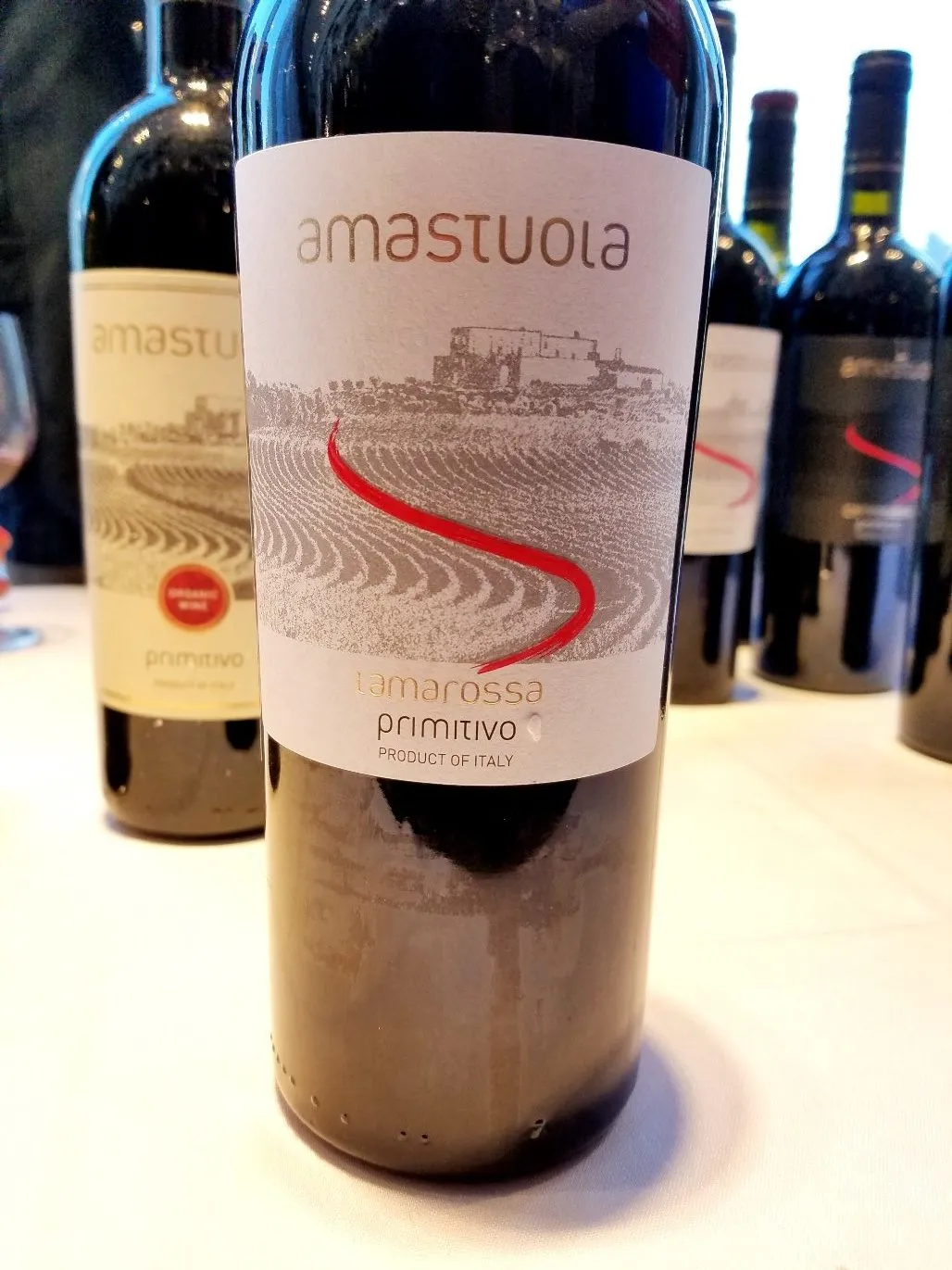 Amastuola Ramarossa Primitivo 2016, Slow Wine New York Winetasting, Wine Casual