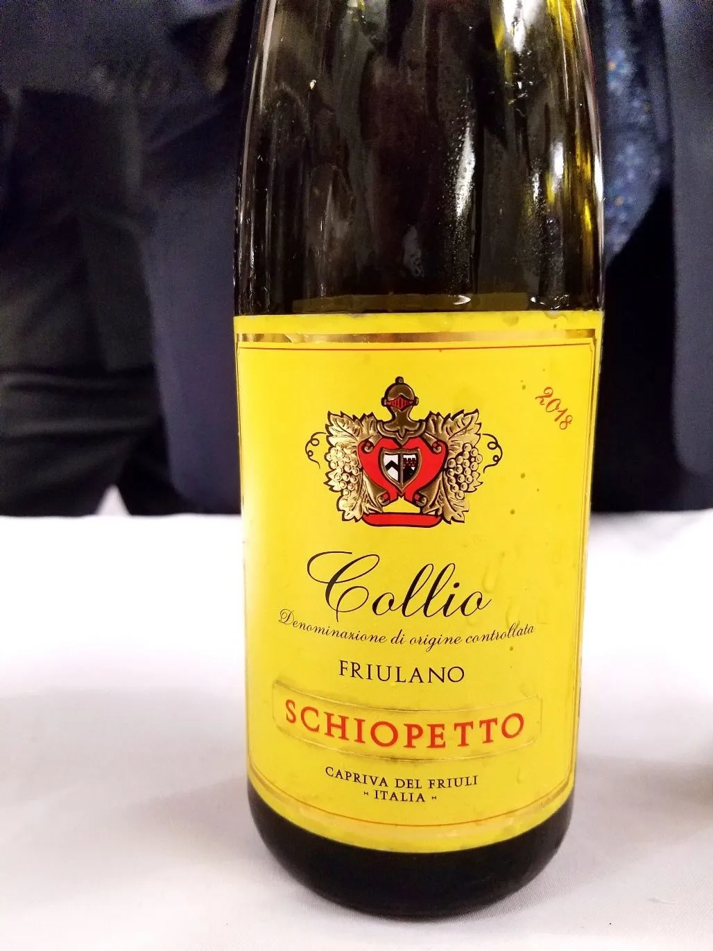Schiopetto Collio Friulano 2018, Gambero Rosso New York Winetasting, Wine Casual