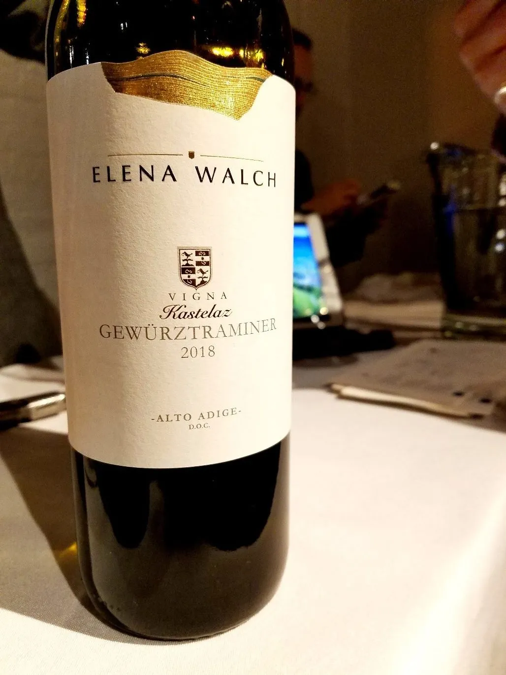 Elena Walch Vigna Kastelaz Gewurztraminer 2018, James Suckling Great Wines of Italy New York 2020, Wine Casual