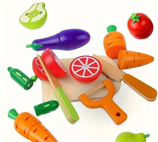 Jeu de motricité « Fruits et Légumes à couper » - Flauralie et compagnie