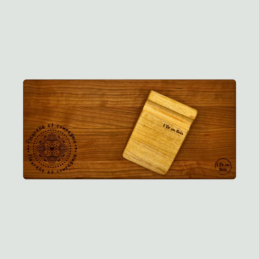 Planche à découper en bois pour enfant - Flauralie et compagnie