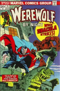 1st meeting of Dracula and Werewolf